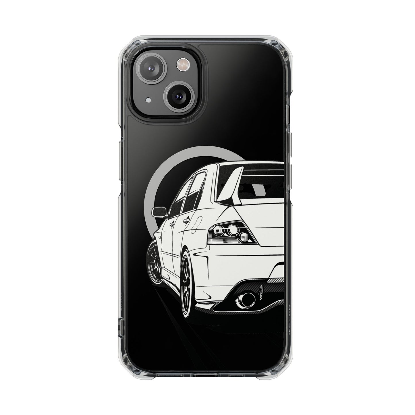 EVO IX iPhone Magnetic Clear Impact Resistance iPhone Case