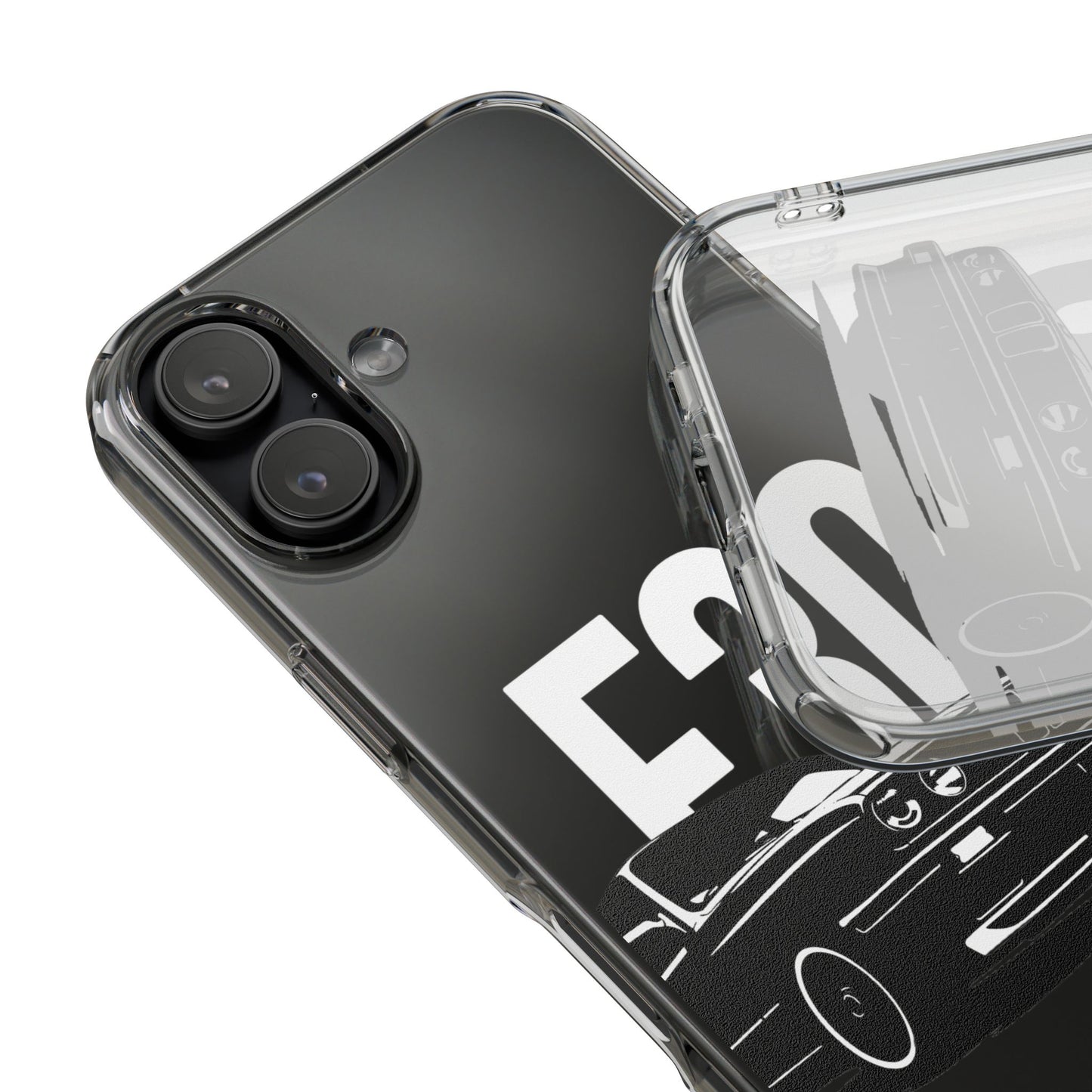E30 Classic BMW iPhone Clear Impact-Resistant Case