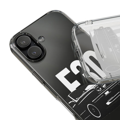 E30 Classic BMW iPhone Clear Impact-Resistant Case