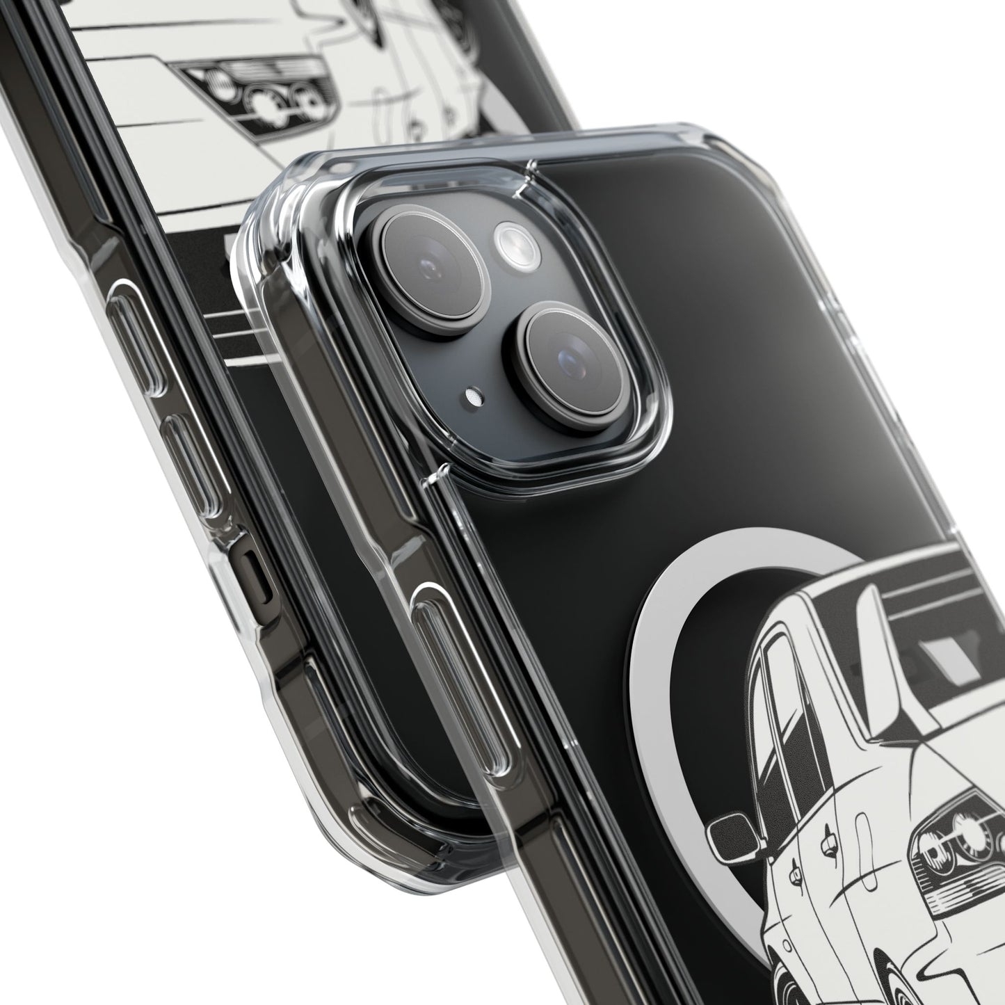 EVO IX iPhone Magnetic Clear Impact Resistance iPhone Case