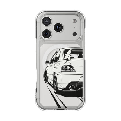 EVO IX iPhone Magnetic Clear Impact Resistance iPhone Case