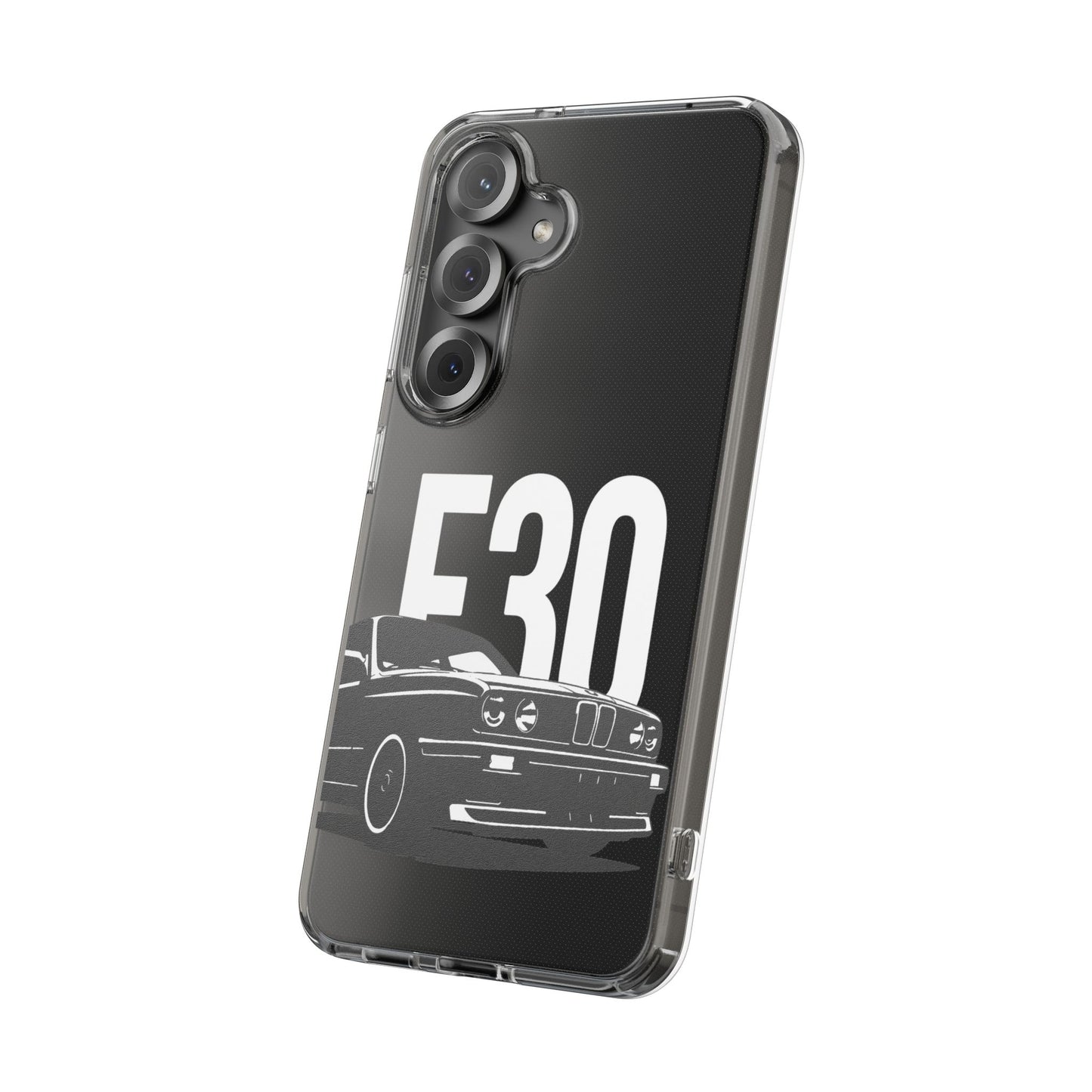 E30 Classic BMW Samsung Clear Impact-Resistant Case