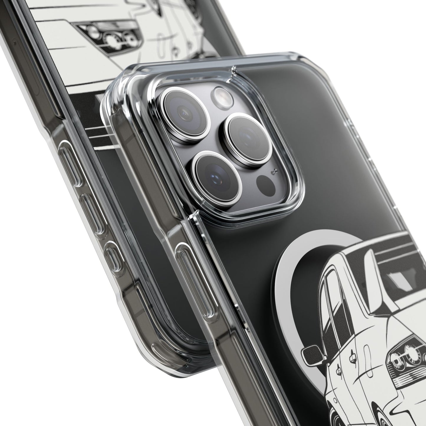 EVO IX iPhone Magnetic Clear Impact Resistance iPhone Case