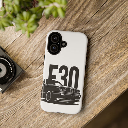 E30 Classic Car iPhone Tough Case
