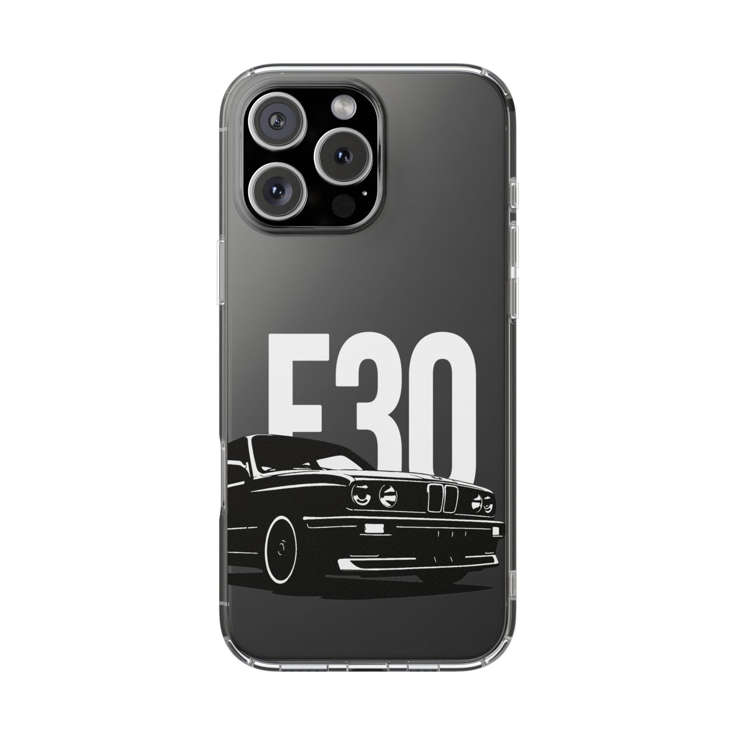 E30 Classic BMW iPhone Clear Impact-Resistant Case