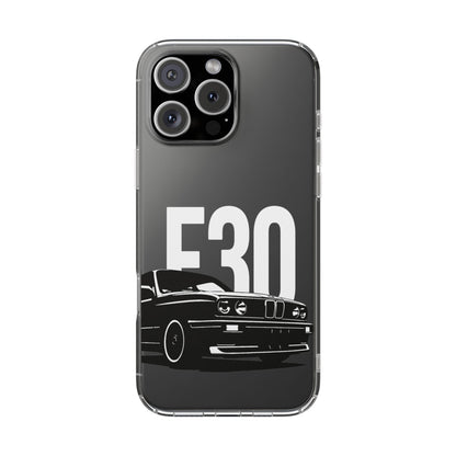 E30 Classic BMW iPhone Clear Impact-Resistant Case